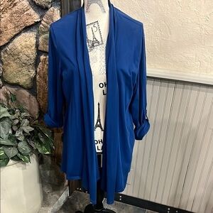 Simply Noelle Deep Blue Cardigan